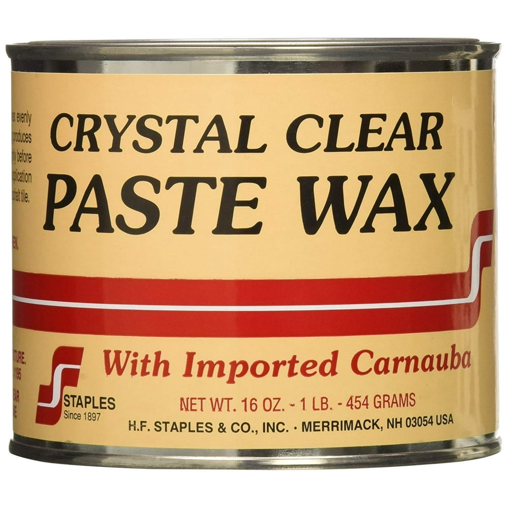 211 Carnauba Paste Wax, 1Pound, Clear, 1LB CLEAR PASTE WAX By Staples