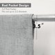 thumbnail image 4 of Cortina DriftAway con forma de globo romano, 114 x 160 cm, color gris, 4 of 9