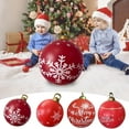 thumbnail image 7 of Nkmbld Giant Inflatable Christmas Balls 60cm Inflatables Xmas Blow Up Decorated Ball for Holiday Indoor Outside Yard Lawn Porch Decor, 7 of 7