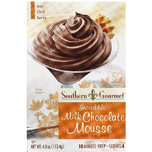 e Milk Chocolate Mousse Premium Mix, 4 oz, (Pack of 6) by