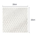thumbnail image 2 of Biodegradable Disposable Face Towels, Ultra Soft Rayon Fabric Facial Towels for Sensitive Skin, Concave-Convex Pearl Pattern Design for Deep Cleansing and Traveling Outdoor, 2 of 5