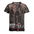 thumbnail image 3 of Camiseta retro de Wings of Liberty Attack on Titan para hombre y mujer, camisetas de manga corta de algodón con cuello redondo de verano, ropa, camisetas, 3 of 5