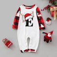 thumbnail image 2 of HJYCHN Suits Christmas Pajamas for Family Family Christmas Pajamas Matching Sets Santa Hat Antler Letter Print Round Neck Long Sleeve Full Length, 2 of 8