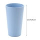 thumbnail image 3 of Vaso de enjuague bucal de 500 ml con mango - Vaso para cepillado de material de pajita, vaso para enjuague dental doméstico de gran capacidad, base antideslizante, boca ancha fácil de verter, 3 of 7