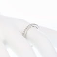 thumbnail image 5 of Vir Jewels 1/8 CTTW Diamond Wedding Anniversary Band Women 10K White Gold Round Petite Prong, 5 of 7
