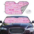 thumbnail image 2 of Balery Best Mom ever Print Car Windshield Sun Shade,Windshield Sunshade for Car Pickup Truck SUV Accessories-Small, 2 of 7