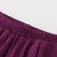 thumbnail image 5 of Asxite Plus Size Shorts for Women Solid Pockets Stretchy Elastic Waist Summer Loose Casual, 5 of 5