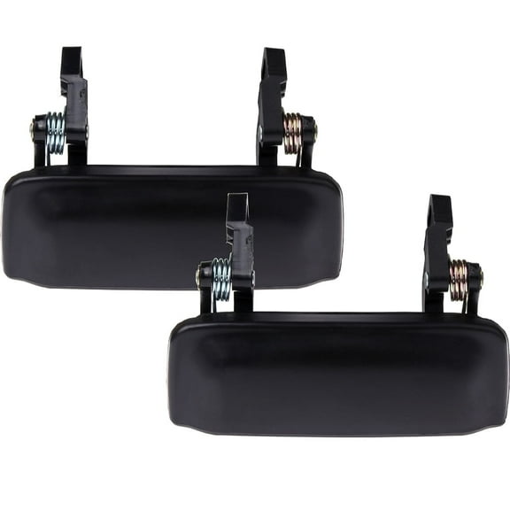 ECCPP Door Handles Exterior Outside Outer Front Driver Passenger Side for 2001-2011 for Ford Ranger Black(2pcs)