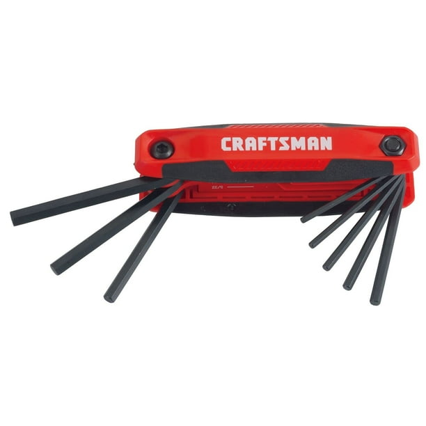 Juego de llaves hexagonales CRAFTSMAN CMHT26006 CM SAE plegable