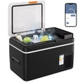 thumbnail image 1 of Outsunny 12 Volt Car Refrigerator, 32QT Car Fridge with App Control, Black, 1 of 10