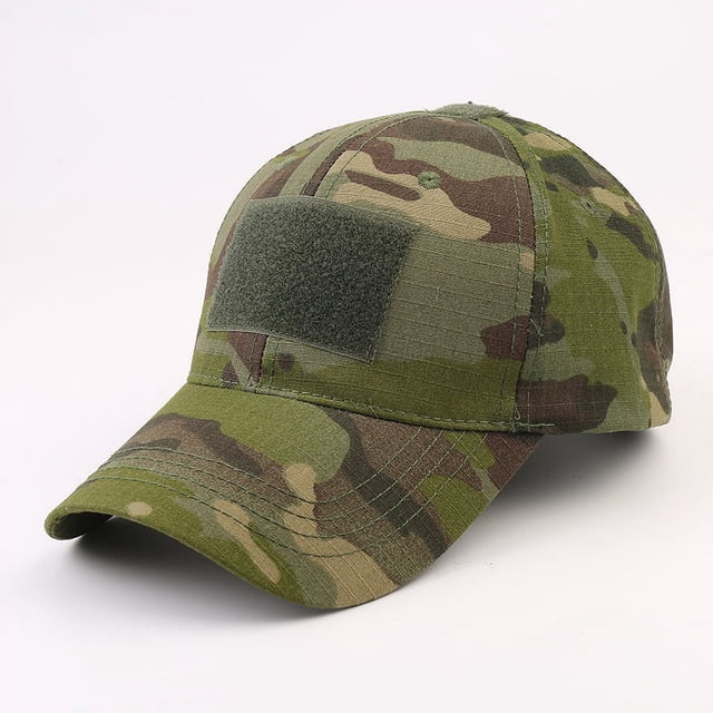 Gorra de béisbol con estampado de pitón para exteriores para fanáticos militares, gorra de camuflaje táctica para hombres, gorra deportiva con velcro