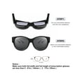thumbnail image 6 of TINHAO Fit Over Glasses Sunglasses for Women Men Large Cat Eye Sunglasses Polarized 100% UV400 Protection, 6 of 7