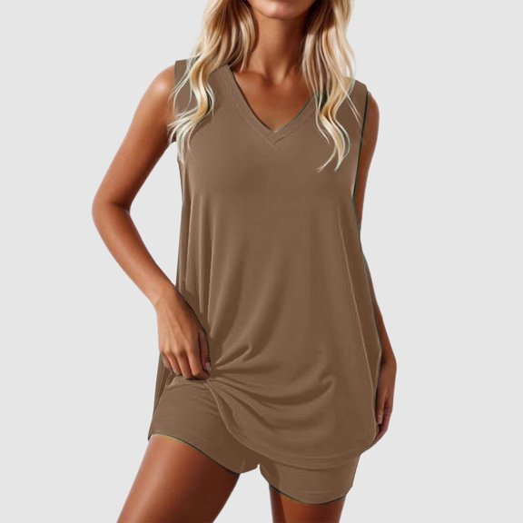 MAIHAN Theme Park Outfits for Women Summer Outfits Cute Clothes Short Sleeve Sets Trendy 2 Piece Summer Shorts Set Plus Size Outfits for Curvy Women