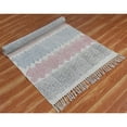 thumbnail image 4 of Casavani Natural Pure Cotton Kitchen Area Rug,Blue 4x10 ft, 4 of 6