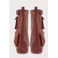 thumbnail image 5 of Women's Round Toe Lug Sole Cargo Pocket Slouch Boots, 5 of 6