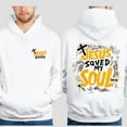 thumbnail image 5 of Jesus Saved My Soul Double Sided Hoodie – Unisex Christian Faith Hoodie, Religious Streetwear, Bible Verse Pullover, Gift for Men and Women, 5 of 7