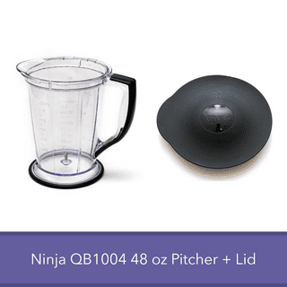WARDFYT Replacement Pitcher 72 oz XL Compatible with Ninja Blender (New  Model), 72oz Crushing Pitchers Replacement for Ninja BL610 BL610BRN BL610C