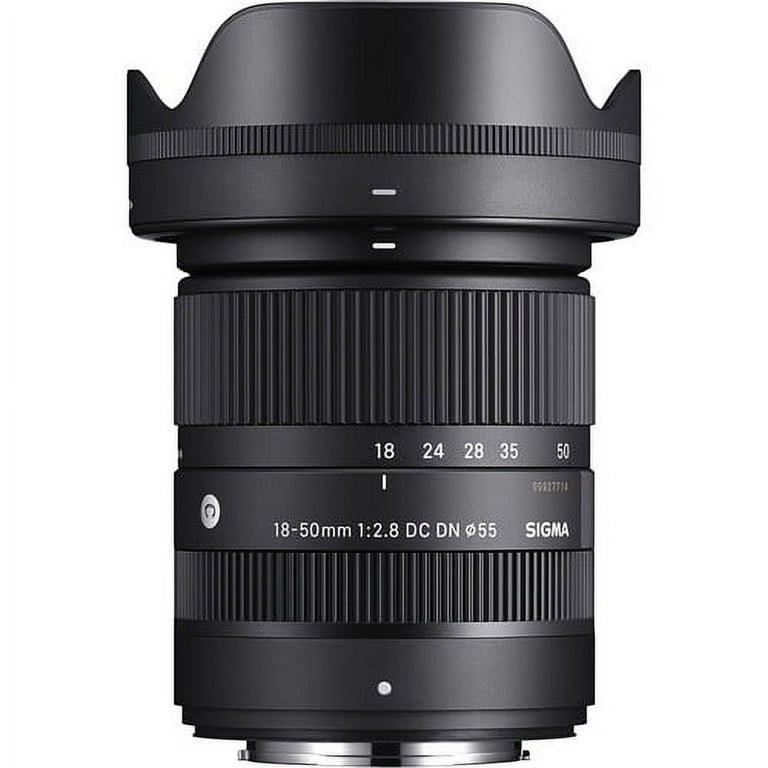 レンズ(ズーム) Sigma 18-50mm Fuji X Mount + Filter Amazon.com : 18-50MM F2.8 DC DN | C for Fuji X Mount