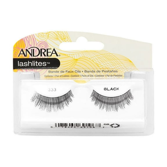 Andrea Lashlites 333 Black False Eyelashes, 1 pair