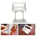 thumbnail image 1 of Elevador Para Computadora Portátil, Soporte Para Computadora Portátil De aleación De Aluminio Con ángulo Ajustable Retráctil Plateado Portátil Para Escritorio, 1 of 7