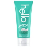 Hello Whipped Fluoride Toothpaste, Minty Foam Toothpaste, Peppermint Stick, 4.0 oz