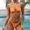 D_ Yellow, variant on UTSJKR Women Bikini Set Two Piece Swimsuit Flattering Thong Bathing Suit Halter Triangle Tops Cheeky Bikini Red M