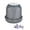 Silver, variant on YIFAEUX 1 Set Dice Cup with Base 5 Dot Dice Heavy Duty Manual Shaker Cup Adults Family Night Bar Party Gambling Drinking Board Game Casino Equipment