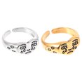 thumbnail image 1 of MasteelfCA 2Pcs Adorable Finger Rings Adjustable Rings Open Finger Rings (Assorted Color), 1 of 8