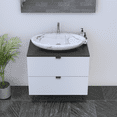 thumbnail image 4 of Ines 2S 80 Floating Bathroom Vanity (32" Width), 4 of 6