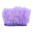 thumbnail image 2 of AMLESO 2m Turkey Feather Fringe Ribbon Sewing Dressmaking Edge Trimming Craft light light, 2 of 8