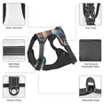 thumbnail image 6 of Fuzoiu Sailing Ship Ocean Sunset Print Reflective Dog Harness,Adjustable, Breathable Pet Vest,Dog Harness No Pull,No Choke Pet Vest for Small, Medium, and Large Dogs-Small, 6 of 6