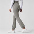thumbnail image 6 of VBVC Women's High Waisted Yoga Joggers , Soft Stretchy Workout Pants For Women , Ladies' Casual Running Gym Trousers with Pockets, *Gray , Large, 6 of 8