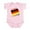 Petal Pink, variant on CafePress - Germany Soccer Team Infant Bodysuit - Baby Light Bodysuit, Size Newborn - 24 Months