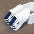 thumbnail image 2 of White Little Boys Flat Bottom Soft Sole Lightweight Breathable Casual Shoes Fashionable Spring Summer Comfortable Pu, 2 of 9