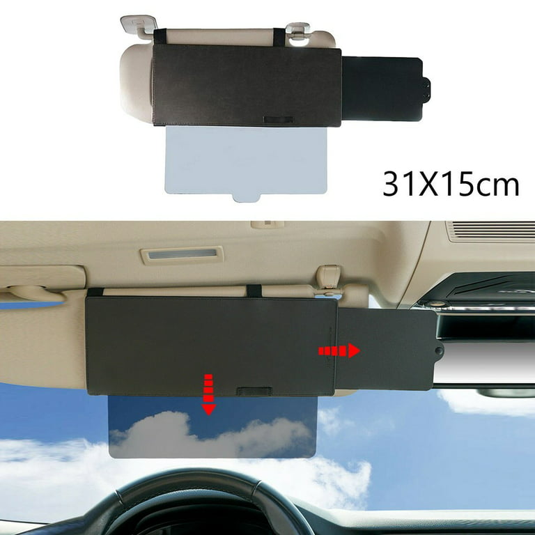 Car Sun Visor Shade Extender Visor Shield Anti Glare Extension