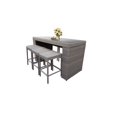 thumbnail image 2 of Florence Bar Table Set Backless Barstools 7 Piece Patio Furniture, 2 of 3