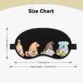 thumbnail image 4 of Salouo Coffee Gnome (2) Pattern Eye Masks, 1-Pack Sleep Mask Eye Cover Washable Sleeping Eyeshade Block Sleep Shade Cover Light Reduces Traveling Gifts, 4 of 7