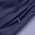 thumbnail image 6 of FAWUUDO Men's Sport Shorts Plus Size Elastic Waist Drawstring Summer Casual Outdoor Workout Bermuda Shorts with Zipper Pocket M-5XL Navy, 6 of 8