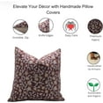 thumbnail image 5 of Fabdivine Handcrafted Duck Canvas Hand Block Print Pillow Cover, 24X24, Himachal, 5 of 5