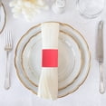 thumbnail image 4 of OUNONA 500 Pcs Bandes de Serviettes en Papier Rouges Autocollantes pour l'Action de Grâce et une Déco de Table Élégante, 4 of 6