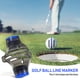 thumbnail image 5 of Soidarity Ball Liner Line Marker Marking Tool Giratorio Ligero Comodidad Accesorios deportivos Suministros profesionales de golf Golf Rojo, 5 of 6