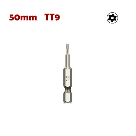 

BAMILL 2Inch Hollow Torx Screwdriver Bit Hex Shank -T40 Tool For Exact Screw Unscrew