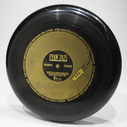 Wham-O 100 Mold FPA 2025 Logo Design Freestyle Frisbee Flying Disc
