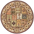 thumbnail image 7 of SAFAVIEH Classic Clotilda Floral Geometric Wool Area Rug, Multi, 9' x 12', 7 of 7