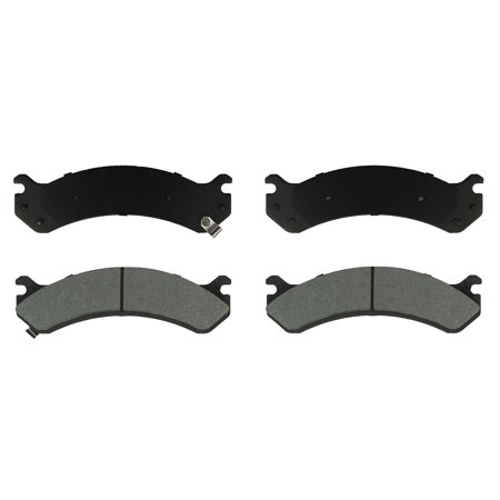 Gridiron Brakes Semi-Metallic Front Brake Pad Set Driver and Passenger Side - ID784 (Replaces Part# MKD784)