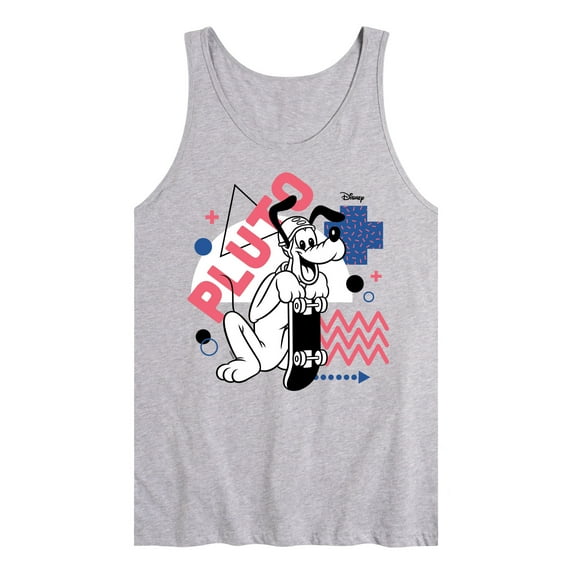 Disney - Mickey & Friends - Pluto Skates Too - Men's Jersey Tank Top