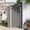 Dark Gray, variant on Noble House 4 x 8 FT Outdoor Storage Shed with Sloping Roof and Single Hinge Side Door, Customizable Layout, White