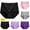Pink, variant on High Waist Tummy Control Briefs For Women Comfortable Cotton High Waist Underwear Full Coverage Sexy Lace Panties 5 PackPurpleXL