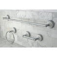 thumbnail image 2 of Kingston Brass BAK111148C Wall Mount Victorian Bathroom Hardware, Polished Chrome - 3 Piece, 2 of 5