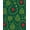 Green, Pattern 3, variant on ODIKA 2x3 Machine Washable Non-Slip Area Rug, Rustic Woodland Pine Cone Design Festive Floor Accent High Traffic Rug, Brown, 732045